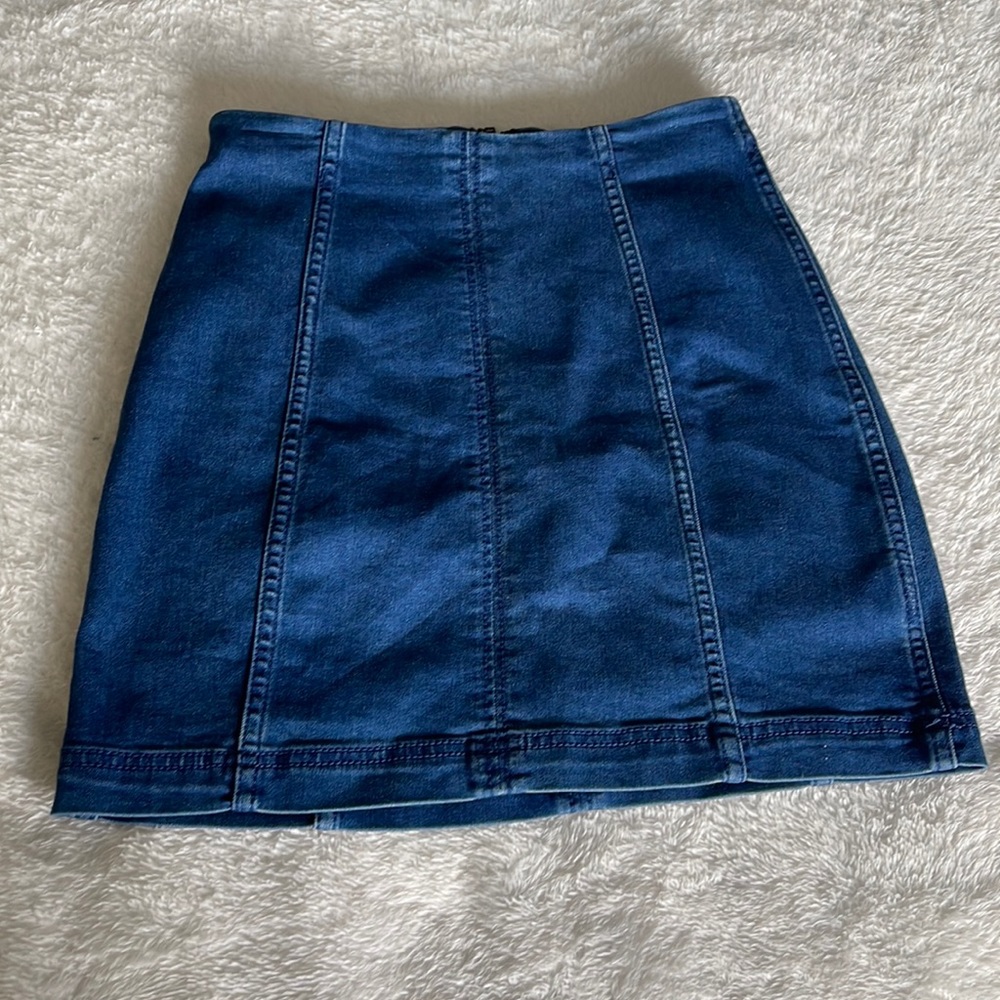 Free people size 2 denim skirt